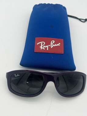 Ray-Ban Jr Kids RJ9051S Purple Sunglasses with Case summer chic